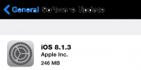 不溫不火的iOS 8.1.3，還是沒(méi)有解決關(guān)鍵問(wèn)題