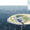 航空母艦駕到！北海風(fēng)電樞紐島全接觸