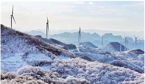 湖北?？悼h風(fēng)力發(fā)電好風(fēng)光