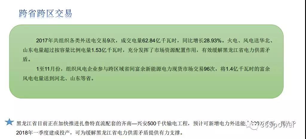 干貨！東北、西北區(qū)域2017售電市場情況