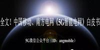 重磅全文！南方電網(wǎng)、中國移動《5G智能電網(wǎng)》白皮書