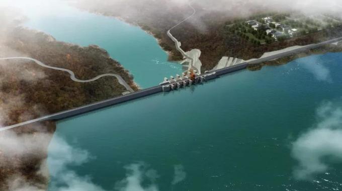 中國企業(yè)在非洲承攬的最大水電工程項目  安哥拉卡古路.卡巴薩水電站 規(guī)劃裝機容量217.2萬千瓦，建成后將滿足安哥拉50%以上供電需求。
