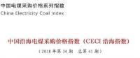 中電聯(lián)公布沿海電煤采購指數CECI第41期：電煤價格小幅上漲